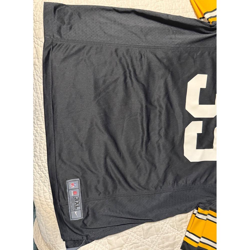 Nike NFL Pittsburgh Steelers Minkah Fitzpatrick 39 Jersey Mens 3XL Black Home - Picture 3 of 11